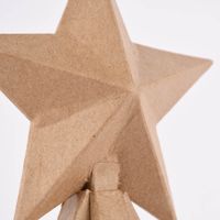 Creativ Company Dekoaufsteller Weihnachtsbaum groß Pappmache natur 63cm