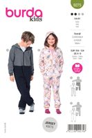 Burda Schnittmuster 9275 Kinder Overall