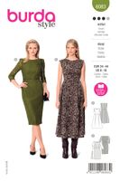 Burda Schnittmuster 6083 Damen Kleid