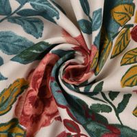 Clarke & Clarke Dekostoff Baumwolle Polsterstoff Posy Blush bunt 138cm