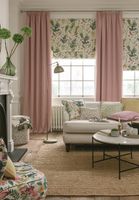 Clarke & Clarke Dekostoff Baumwolle Polsterstoff Posy Blush bunt 138cm