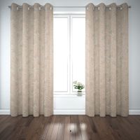 Dekostoff Leinenlook Florist Elegant Schleierkraut natur weiß 1.40m