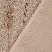 Dekostoff Nordic Herbarium Vögel Gräser Blätter natur grün 1.40m