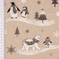 75439-Dekostoff-Halbpanama-Leinenlook-Frozen-Polar-World-Pinguine-Eisbaeren-natur-grau-weiss-1-40m-Breite-KW32-2021-158120Capture0041.jpg Dekostoff Frozen Polar World Pinguine Eisbären natur grau weiß 1.40m