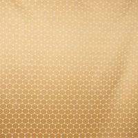 Dekostoff Jacquard Eaton Dandelion Kreise gold creme 1.47m