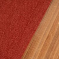 SCHÖNER LEBEN. Tischläufer Bio Ramie Leinenoptik rost 40x160cm