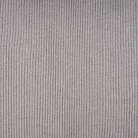 Bündchenstoff Grobstrick Bündchen Heavy Rib hellgrau meliert 35cm