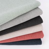 Bündchenstoff Grobstrick Bündchen Heavy Rib dunkelgrau meliert 35cm
