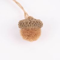 Rico Design Dekohänger Eichel Pompon 8 Stück 2x2.5cm