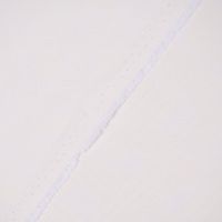 Tischwäschestoff Doubleface extra Livorno Flechtstreifen weiß 3.2m
