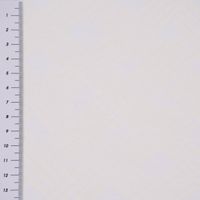 Tischwäschestoff Doubleface extra Livorno Flechtstreifen weiß 3.2m