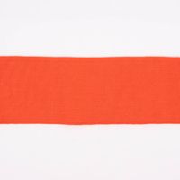 Cuff Bündchen Fertigbündchen Organic Bio uni orange neon 7x135cm