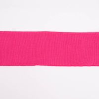Cuff Bündchen Fertigbündchen Organic Bio einfarbig pink 7x135cm