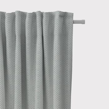 SCHÖNER LEBEN. Vorhang Pica ZickZack mint 245cm oder Wunschlänge