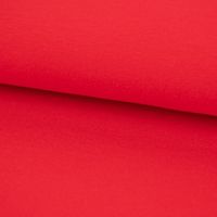 Baumwolljersey Organic Bio Jersey einfarbig rot 1.5m Breite