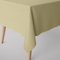 SCHÖNER LEBEN. Tischdecke Leinenlook uni lindgrün div. Größen