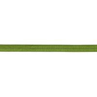 Schrägband Gummi elastisch army grün 1.5cm