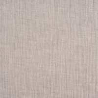 Bekleidungsstoff Double Gauze Windelstoff uni ecru meliert 1.35m
