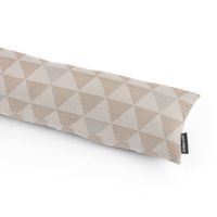 SCHÖNER LEBEN. Zugluftstopper Triangel Retro Scandi sand hellbeige