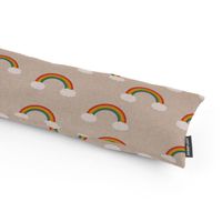 SCHÖNER LEBEN. Zugluftstopper Over the Rainbow Regenbogen Wolken natur