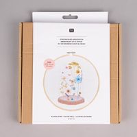 Rico Design Stickpackung Glasglocke 20cm