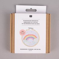 Rico Design Stickpackung Regenbogen 10cm