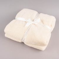 Kuscheldecke Justin aus Mikrofaser creme 150x200cm