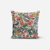 SCHÖNER LEBEN. Kissenhülle STUDIO G Panama Posy Blush bunt