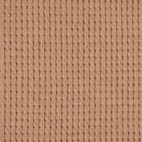 Waffelstrick Doubleface einfarbig sand 1.4m Breite