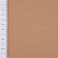 Waffelstrick Doubleface einfarbig sand 1.4m Breite