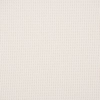 Waffelstrick Doubleface einfarbig creme 1.4m Breite