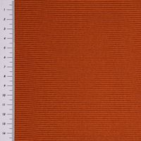 Jersey Rippjersey einfarbig rost 1.40m Breite