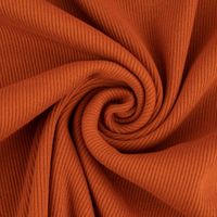 Jersey Rippjersey einfarbig rost 1.40m Breite