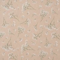 SCHÖNER LEBEN. Tischdecke Florist Elegant Schleierkraut natur weiß