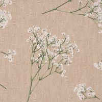 SCHÖNER LEBEN. Tischdecke Florist Elegant Schleierkraut natur weiß