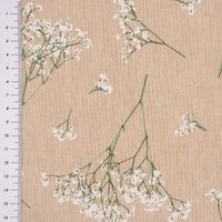 SCHÖNER LEBEN. Tischdecke Florist Elegant Schleierkraut natur weiß