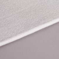 Gardinenstoff Stores feine Bouclé-Struktur mit Bleiband creme 2.60m