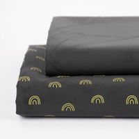Bekleidungsstoff Polyester Regenbogen wasserabweisend reflektierend an