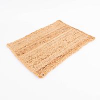 Platzset geflochten aus Jute natur 45x30cm