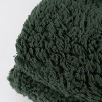 Mikrofaserdecke Kuscheldecke TEDDY dunkelgrün 150x200cm