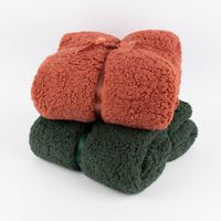 Mikrofaserdecke Kuscheldecke TEDDY dunkelgrün 150x200cm
