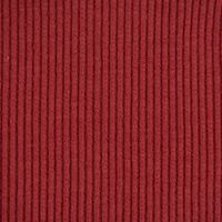 Jersey Rippjersey einfarbig rot 1.40m Breite