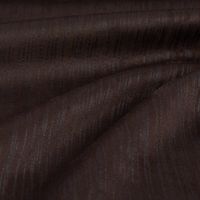Bekleidungsstoff Stretch Wildlederimitat Streifen dunkelbraun grau 1.5