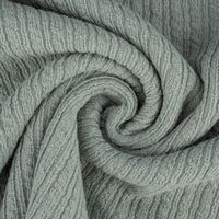 Wollstrick Strickstoff Wolle Melange mint 1.5m Breite