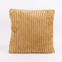 Linen & More Kuschelkissen Alanya Cordoptik hellbraun 45x45cm