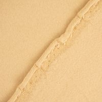 Organic Baumwoll-Fleece Bio-Fleece einfarbig pastellgelb 1.45m Breite