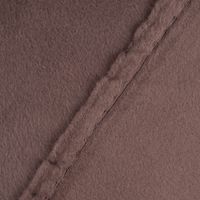 Organic Baumwoll-Fleece Bio-Fleece einfarbig braun 1.45m Breite
