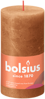 Bolsius Stumpenkerze Rustik spice brown 7x13cm