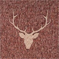 76684-Dekostoff-Jacquard-Gardinenstoff-Landhausstoff-Wendestoff-Hirschkopf-mit-Geweih-rotbraun-1-40m-Breite-IMG-2706.jpg Hochwertiger Jacquard-Dekostoff im Landhausstil mit rotbraunem Hirschkopf-Motiv. Der 1,40 m breite Wendestoff eignet sich ideal für rustikale Gardinen, Kissen oder Tischwäsche und schafft eine gemütliche Atmosphäre - Nahaufnahme hell
