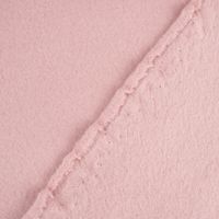 Organic Baumwoll-Fleece Bio-Fleece einfarbig altrosa 1.45m Breite